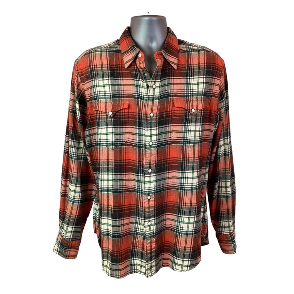 POLO by Ralph Lauren Plaid Western Shirt Snap